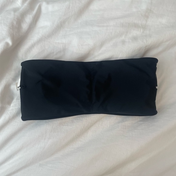 ⚡️SHEIN Bandeau High Waist Swimsuit Set Strapless Bikini Top Cheeky Bottoms | M - Picture 2 of 9